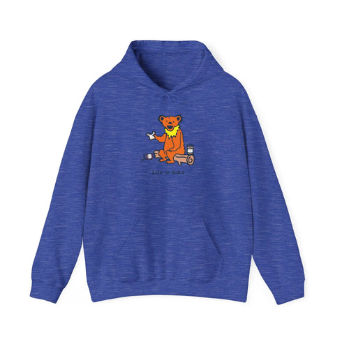 Grateful Dead - Life is dead. Snackin' Bear Grateful Dead Unisex Hoodie - StealieShop